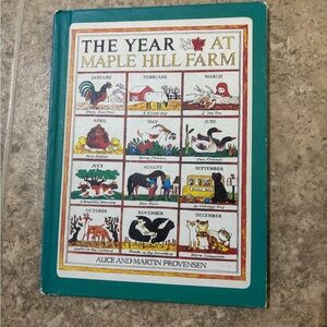 1978 Hardback copy of The Year at Maple Hill Farm, by Alice&Martin Provensen.